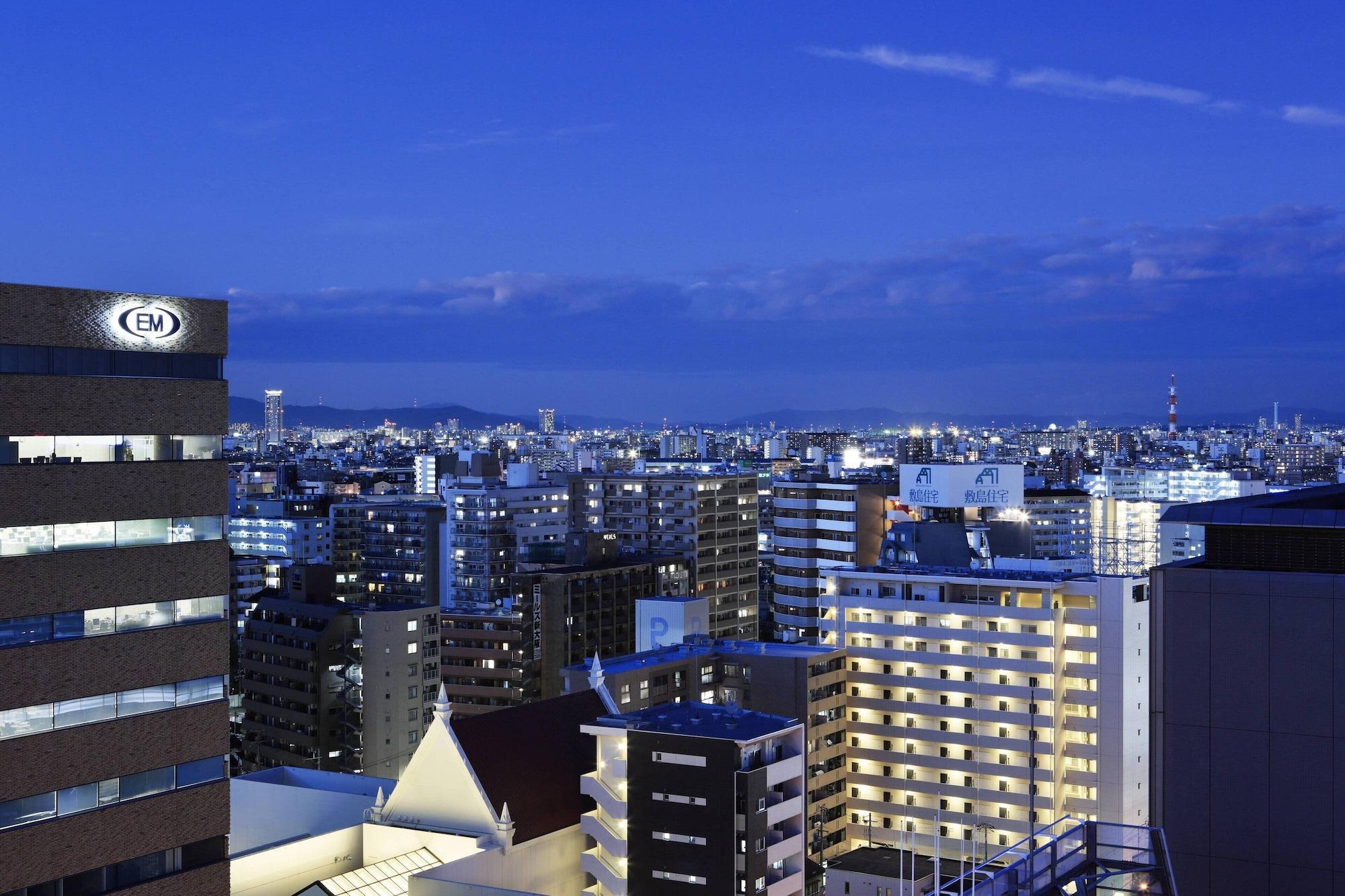 Courtyard By Marriott Shin-Osaka Station Hotel Kültér fotó View from the hotel